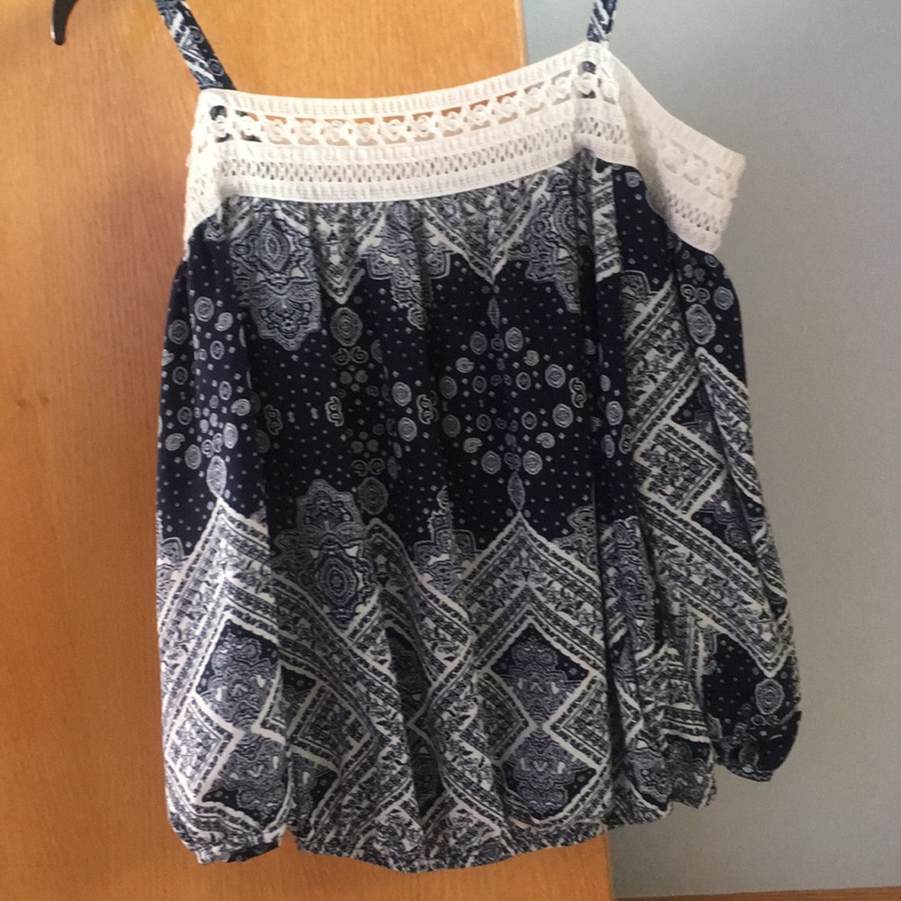 Cute summer time off the shoulder shirt